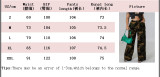 Women Cargo Casual camouflage pocket zipper trousers