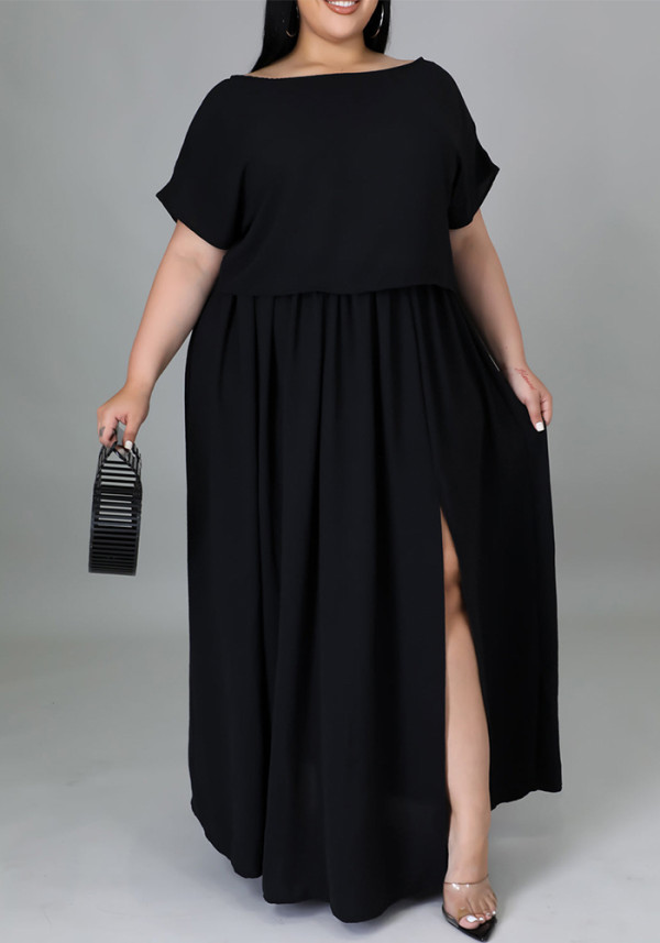 Women Summer Round Neck Dress