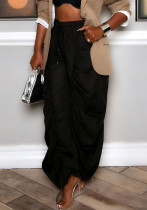 Fashionable Women's Casual Fashion Pleated Loose Pants Fashionable Women's Casual Fashion Pleated Loose Pants