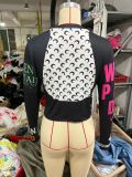 Letter Printed Top T-Shirt