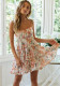 Summer Holidays Sexy Print Strap Dress