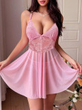 Women Lace suspender skirt sexy lingerie