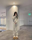 Women Casual Hoodies and Pants Two-piece Set