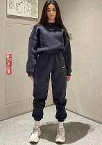 Women Casual Hoodies and Pants Two-piece Set Women Casual Hoodies and Pants Two-piece Set