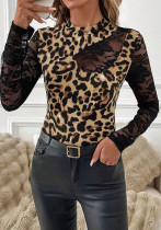 Women's Sexy Black Lace Patchwork Irregular Neck T-Shirt Top Women's Sexy Black Lace Patchwork Irregular Neck T-Shirt Top