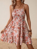 Women Print Strap Dress