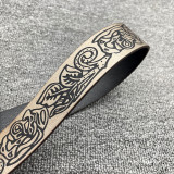 Punk Style Retro Red Heart Shape Women's Belt Y2K Versatile Gothic Belt