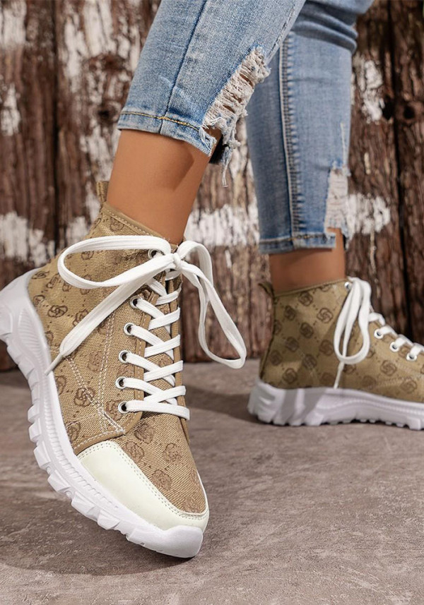 Autumn Fashion Sports Casual Martin Boots Women's Comfortable Thick-Soled British Style Short Boots