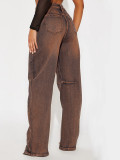 Women Stretchy Denim Pants