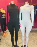 Women Solid Long Sleeve Jumpsuit