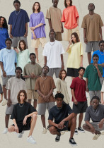 Men's short-sleeved Soild T-shirt Men's short-sleeved Soild T-shirt