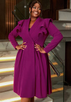 Women Ruffle Dress