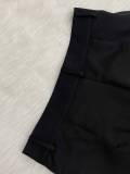 Career Women's Fashion Casual Elegant Loose Pocket Straight Pants
