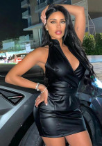 Women Spring and Summer Backless Sexy Belt Bodycon Dress Women Spring and Summer Backless Sexy Belt Bodycon Dress