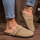 Women Pu Leather Birkenstock Slippers