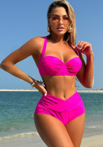 Women Sexy Solid Swimsuit Bikini Women Sexy Solid Swimsuit Bikini