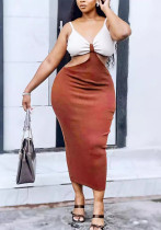 Plus Size Women sexy slit dress Plus Size Women sexy slit dress