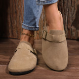 Women Pu Leather Birkenstock Slippers