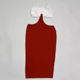 Plus Size Women sexy slit dress
