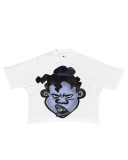 Women hip-hop fun printed short-sleeved T-shirt