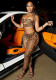 Women's fashion leopard print sexy strapless strap crop vest trousers two-piece set