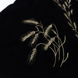 spring embroidery lace-up design short dress