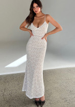 Women Sexy V Neck Lace Strap Bodycon Dress Women Sexy V Neck Lace Strap Bodycon Dress