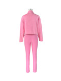 Women Sports Casual Top+Pants Two-piece Set