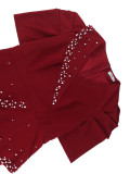 Women Beaded Ruffle Party Bodycon Dresses