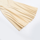 Strap Sexy Slit Fishtail Women Chic Slim Long Dress