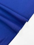 Women's Fashion Solid Color V-Neck Long Sleeve Slit Long Dress
