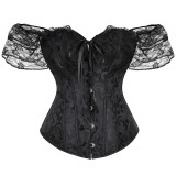 Shaping Party Club Women Lace Off Shoulder Corset