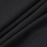 Strapless Sexy Low Back Slim Fit Cascading Ruffles Women Mini Dress