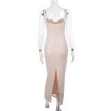 Women Spring Sexy Mesh Strap Dress