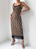 Women lace sexy Strap Dress