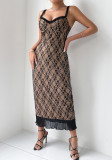 Women lace sexy Strap Dress