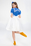 Female Sailor Role Cosplay Dress Mardi Gras Costume