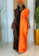 Women Plus Size African satin dress