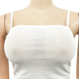 Women sexy suspender mesh See-Through pleated slit dress