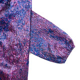 Muslim Jacquard Robe African Women's Clothing Plus Size Dress With Headscarf