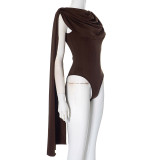 Women Basic long sleeve sexy jumpsuit