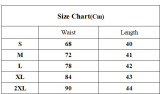 Women Belt Pu-Leather Skirt