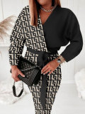 Women v-neck long-sleeved lace dress