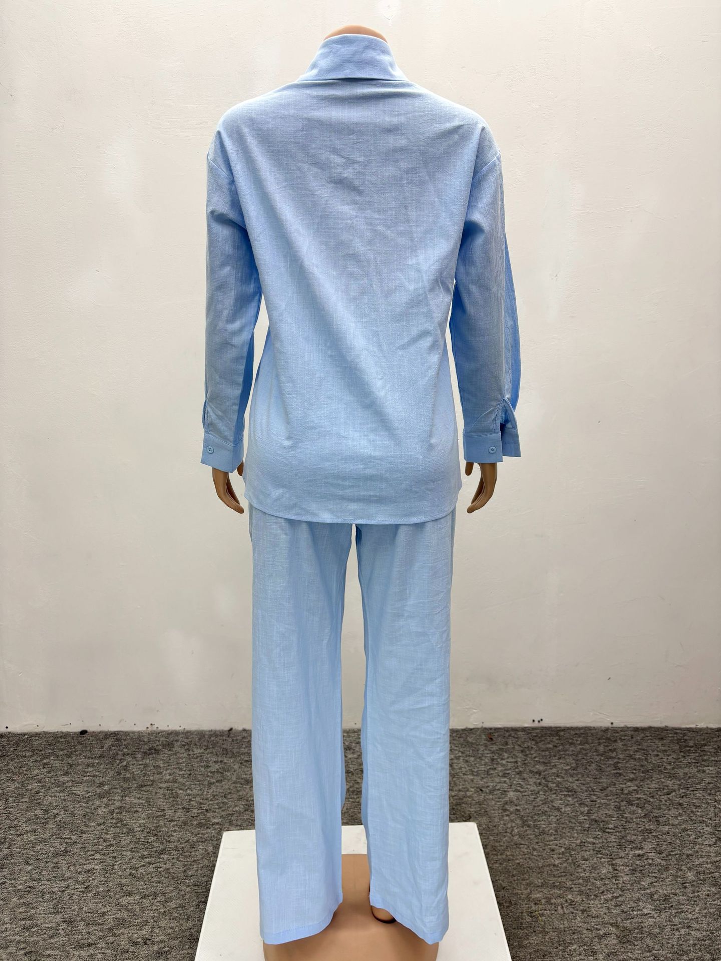 Women African shirt long pants two-piece set