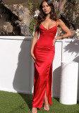 Women sexy slit dress