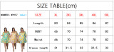 Plus Size Women's Summer Sexy Off Shoulder Print Loose Casual Dress