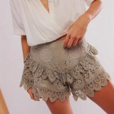 Multi-Layer Lace Sexy High Waist Shorts Skirt