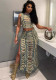 Women's Fashion Trend Worn Hollow Sexy Vest High Slit Denim Skirt Two-Piece Set