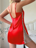 Valentine's Day Lingerie Sexy Strap Night Dress Sleepwear