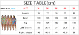 Plus Size Women's Summer Slash Shoulder Print Short Sleeve Jumpsuit With Belt